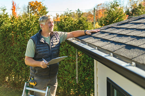 Professional Roofing technician working in Louisa, VA